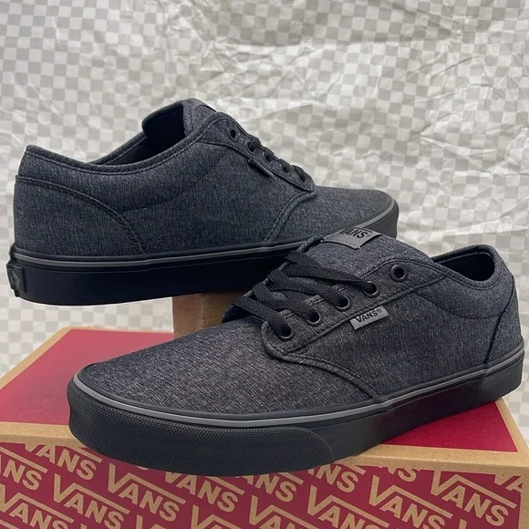 Vans Men’s Sneakers Canvas Upper Atwood
(Varsity Textile) Black/Pewt
VN0A45J9VEJ - Picture 9 of 16